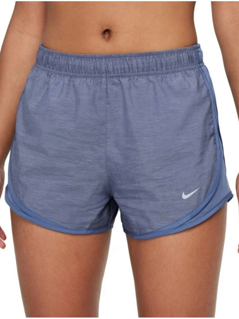 Nike Women’s extra large tempo,‎ brief linedLight Blue Dri-FIT Running Shorts